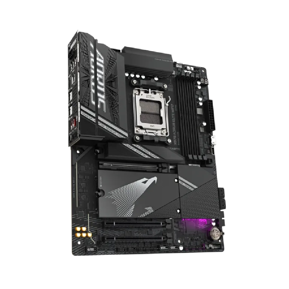 Gigabyte Motherboard X870 AORUS ELITE WIFI7 DDR5 For AMD view 3